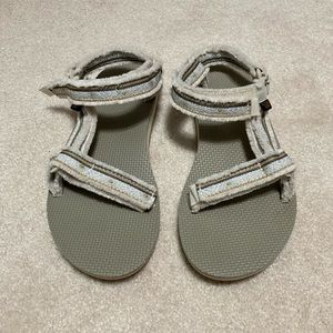 Cream Teva Sandals